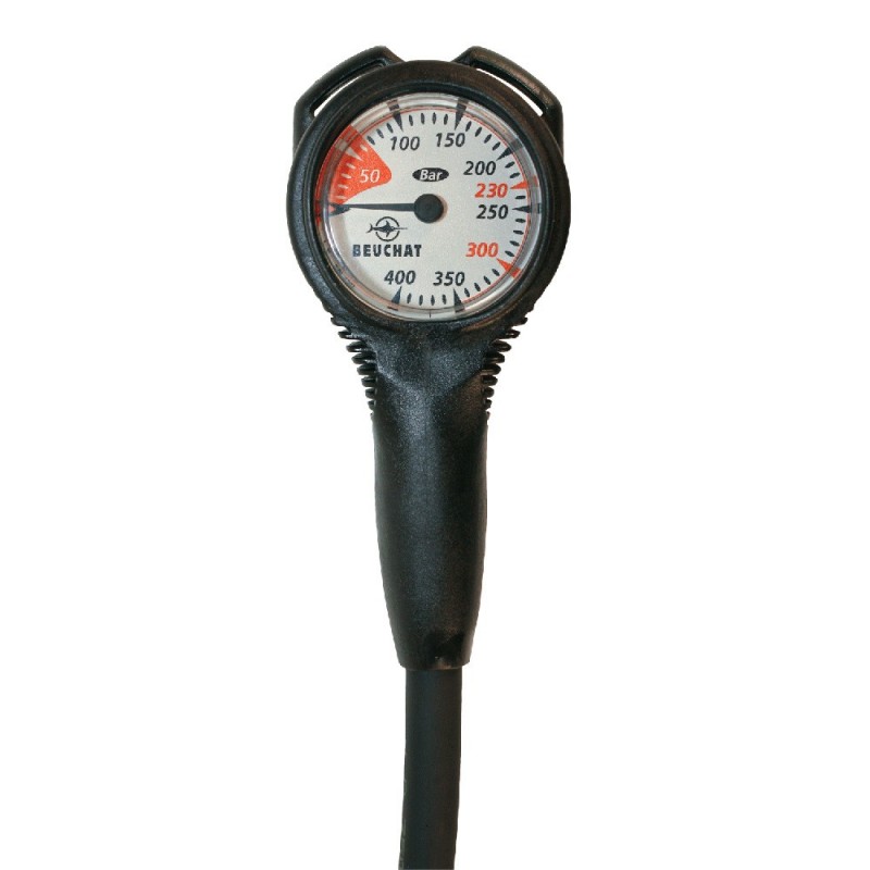 UNDERWATER PRESSURE GAUGE WITH HOSE 300 BARS